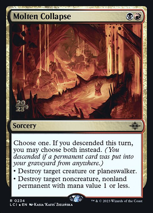 Molten Collapse (PLCI 234s)