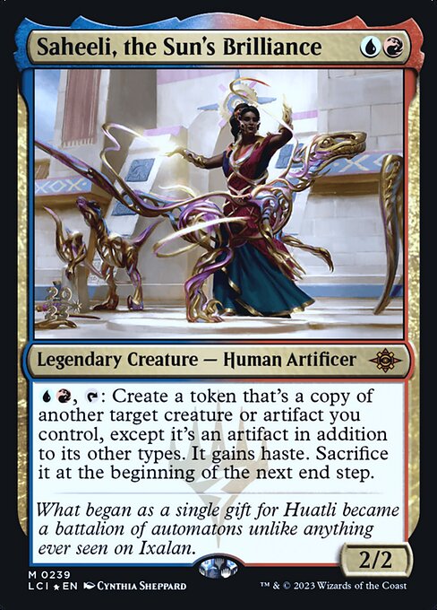 Saheeli, the Sun's Brilliance (PLCI 239s)