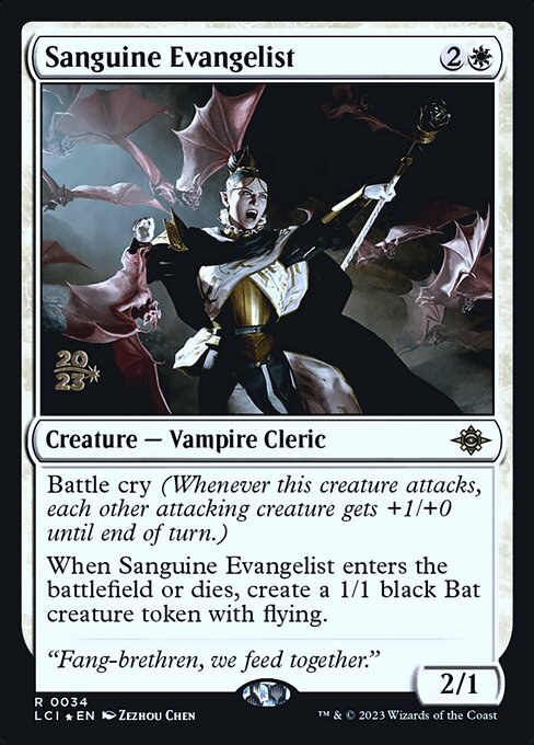 Sanguine Evangelist (PLCI 34s)