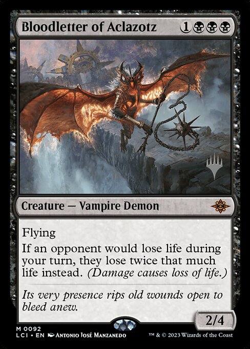 Bloodletter of Aclazotz (PLCI 92p)