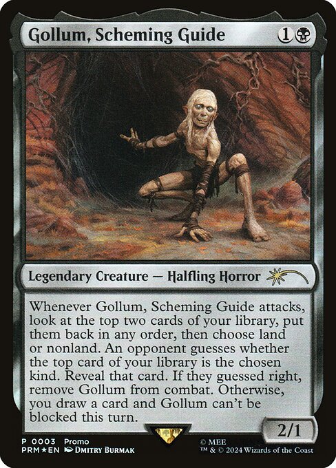 Gollum, Scheming Guide (PLTC 3)