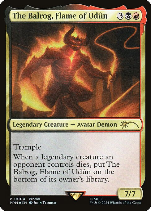 The Balrog, Flame of Udûn (PLTC 4)