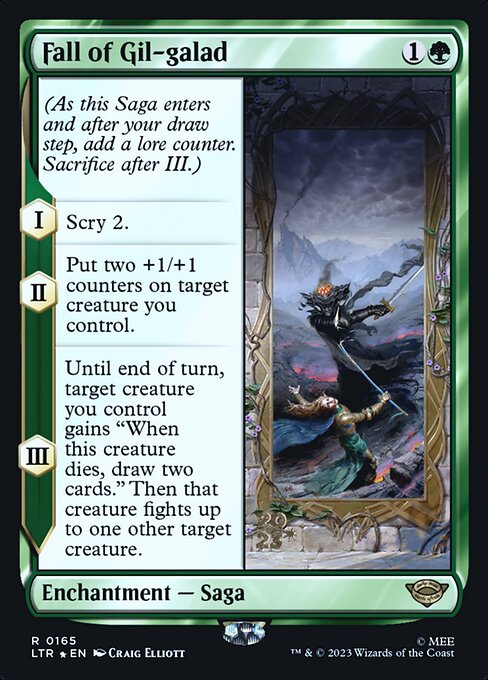 Fall of Gil-galad (PLTR 165s)