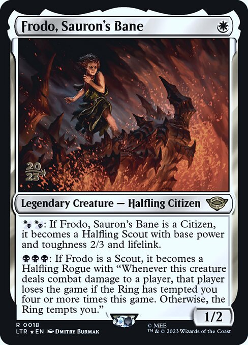 Frodo, Sauron's Bane (PLTR 18s)