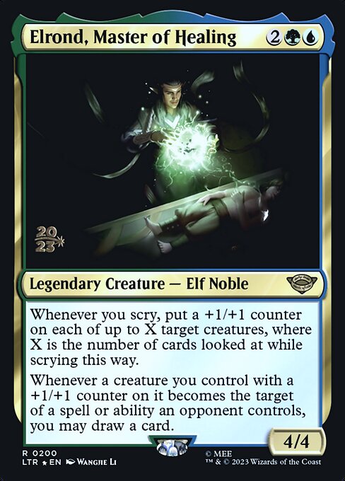 Elrond, Master of Healing (PLTR 200s)