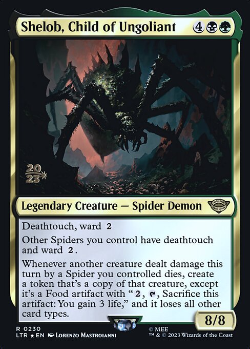 Shelob, Child of Ungoliant (PLTR 230s)