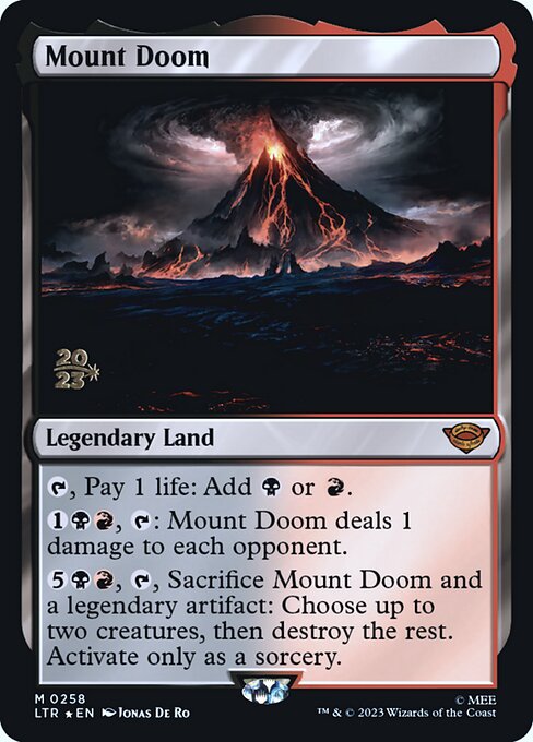 Mount Doom (PLTR 258s)