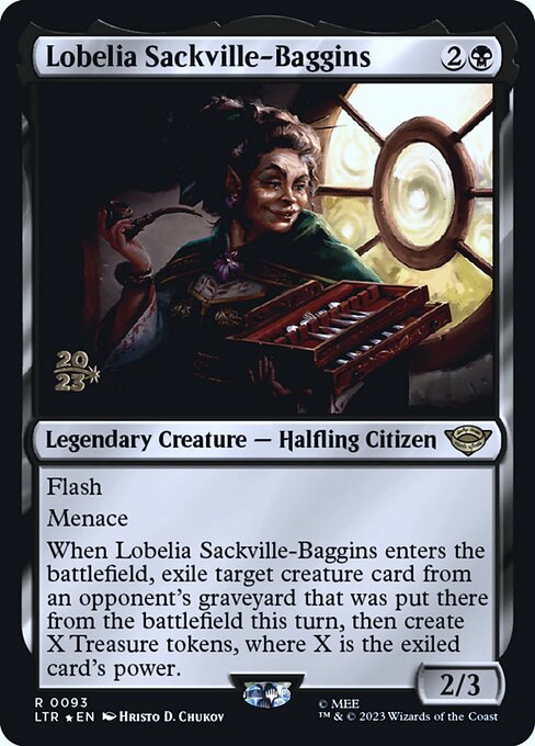 Lobelia Sackville-Baggins (PLTR 93s)