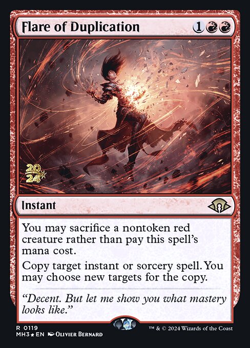 Flare of Duplication (PMH3 119s)