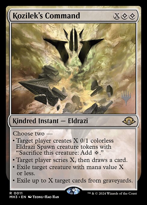 Kozilek's Command (PMH3 11p)