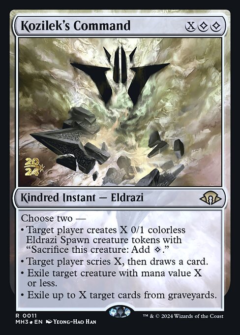 Kozilek's Command (PMH3 11s)
