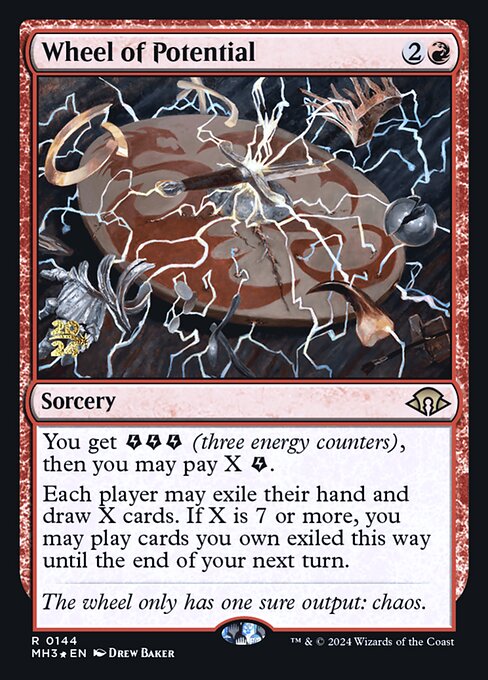 Wheel of Potential (PMH3 144s)
