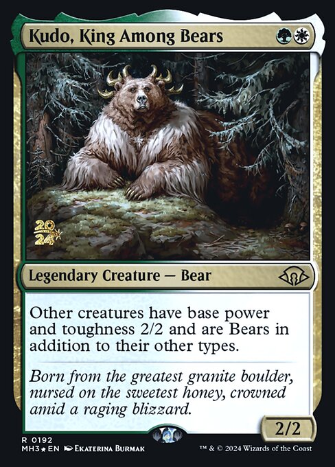 Kudo, King Among Bears (PMH3 192s)