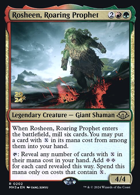 Rosheen, Roaring Prophet (PMH3 202s)