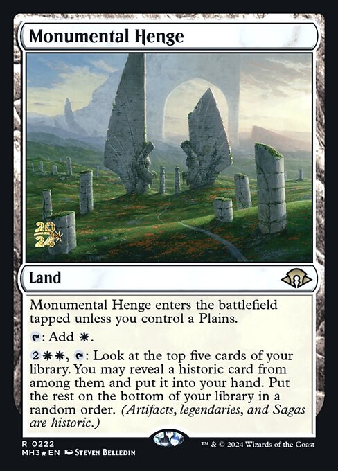 Monumental Henge (PMH3 222s)