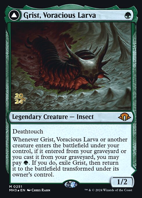 Grist, Voracious Larva // Grist, the Plague Swarm (PMH3 251s)