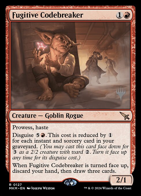 Fugitive Codebreaker (PMKM 127p)
