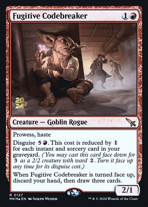 Fugitive Codebreaker (PMKM 127s)