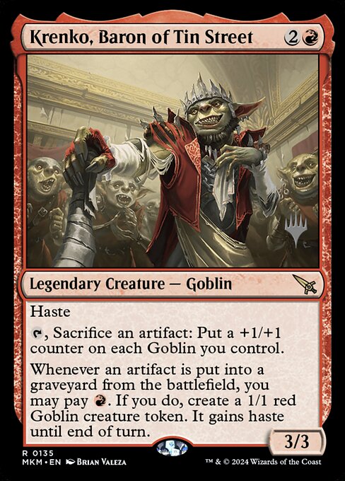 Krenko, Baron of Tin Street (PMKM 135p)