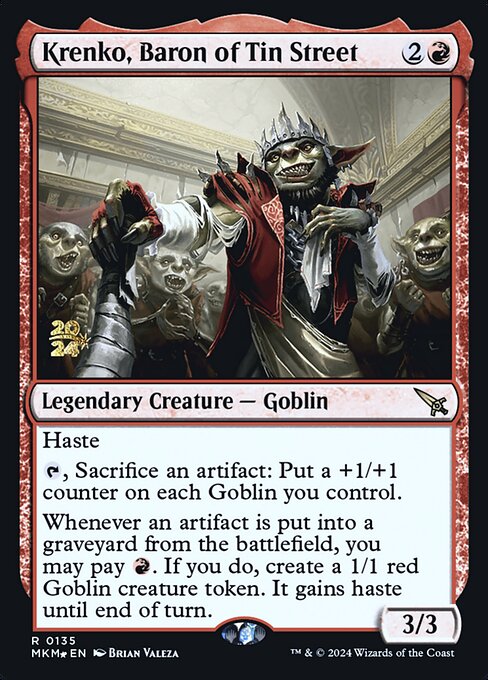 Krenko, Baron of Tin Street (PMKM 135s)