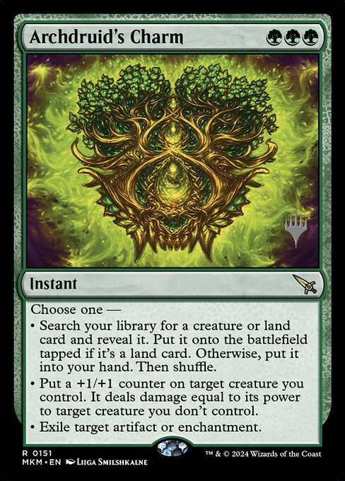 Archdruid's Charm (PMKM 151p)