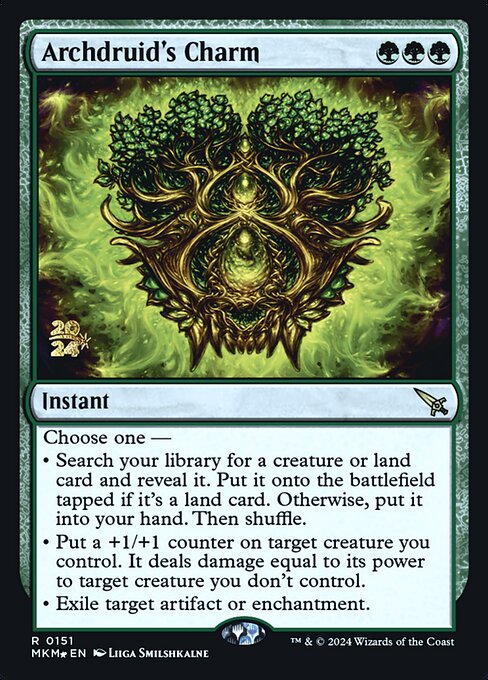 Archdruid's Charm (PMKM 151s)