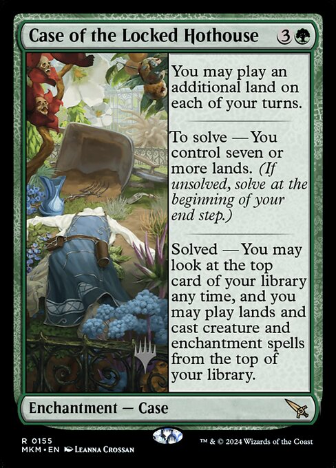 Case of the Locked Hothouse (PMKM 155p)