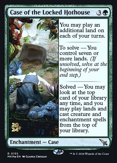 Case of the Locked Hothouse (PMKM 155s)