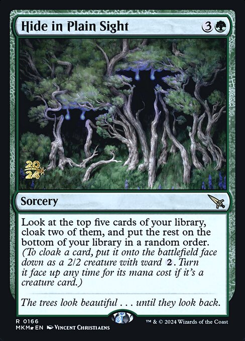 Hide in Plain Sight (PMKM 166s)