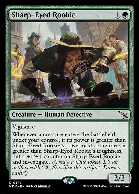 Sharp-Eyed Rookie (PMKM 176p)