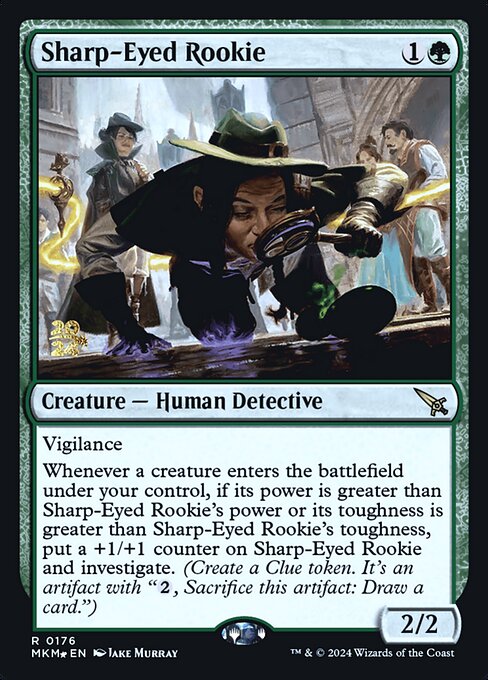 Sharp-Eyed Rookie (PMKM 176s)