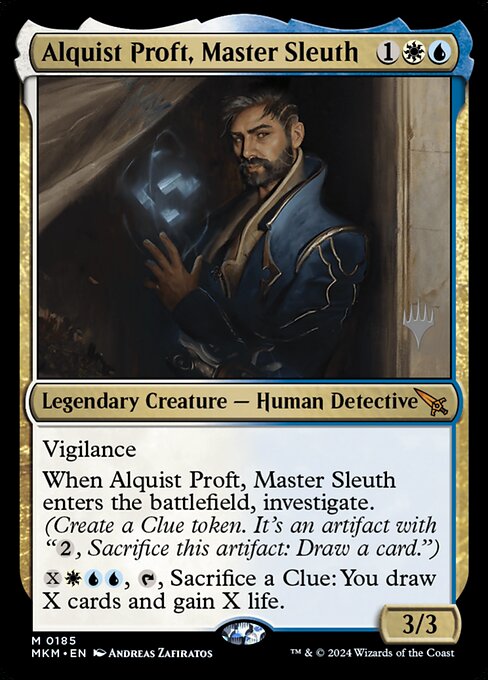 Alquist Proft, Master Sleuth (PMKM 185p)