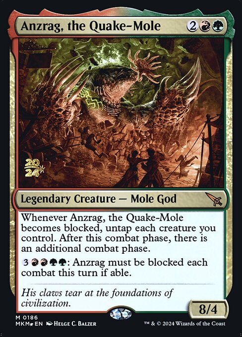 Anzrag, the Quake-Mole (PMKM 186s)