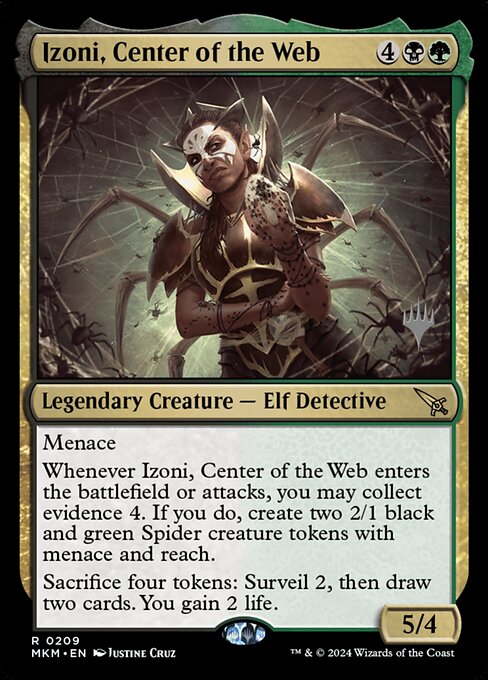 Izoni, Center of the Web (PMKM 209p)
