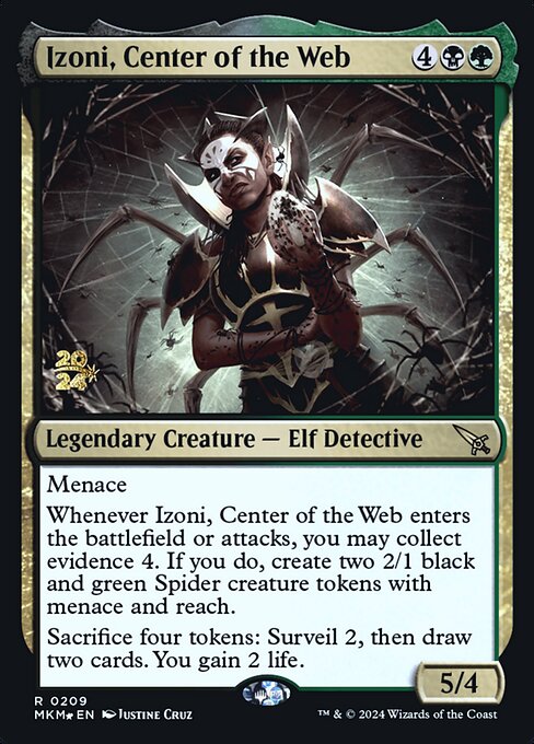 Izoni, Center of the Web (PMKM 209s)