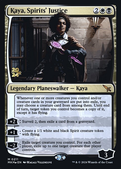 Kaya, Spirits' Justice (PMKM 211s)