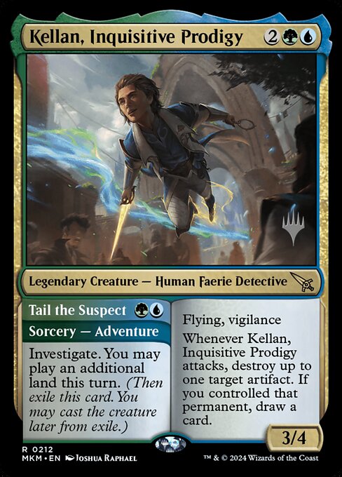 Kellan, Inquisitive Prodigy // Tail the Suspect (PMKM 212p)
