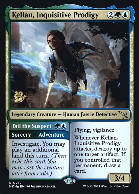 Kellan, Inquisitive Prodigy // Tail the Suspect (PMKM 212s)