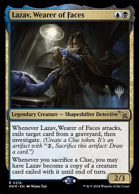 Lazav, Wearer of Faces (PMKM 216p)