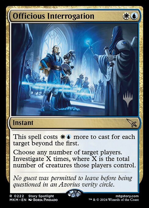 Officious Interrogation (PMKM 222p)