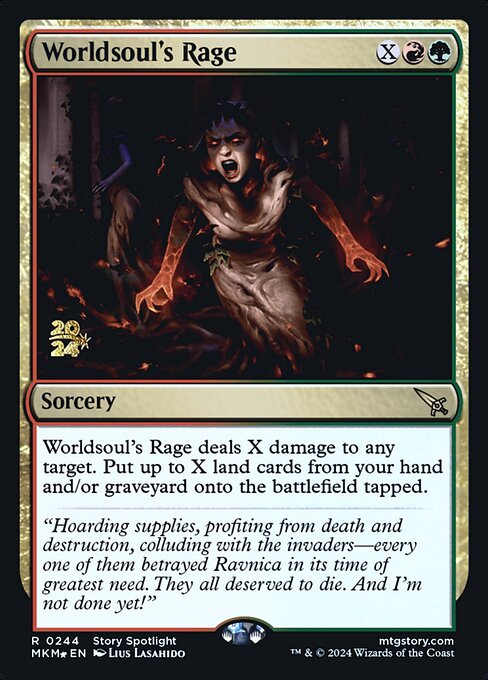 Worldsoul's Rage (PMKM 244s)