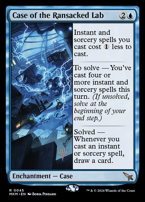 Case of the Ransacked Lab (PMKM 45p)