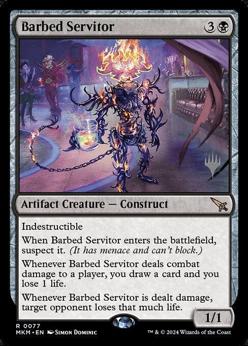 Barbed Servitor (PMKM 77p)