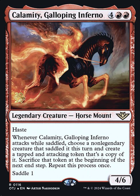 Calamity, Galloping Inferno (POTJ 116s)