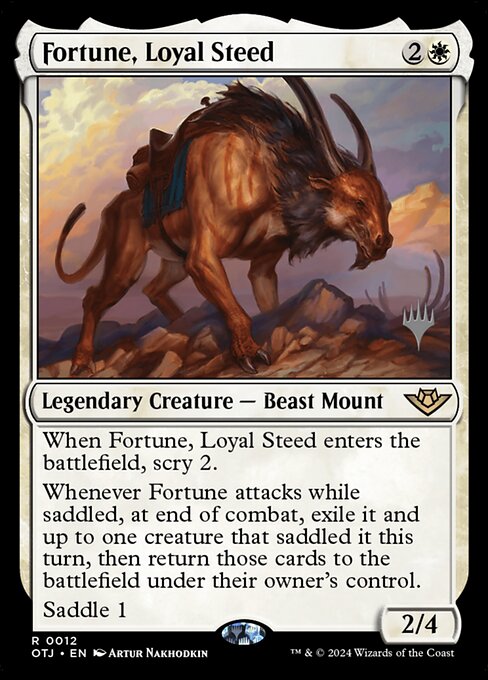 Fortune, Loyal Steed (POTJ 12p)