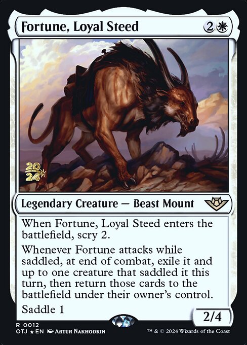 Fortune, Loyal Steed (POTJ 12s)