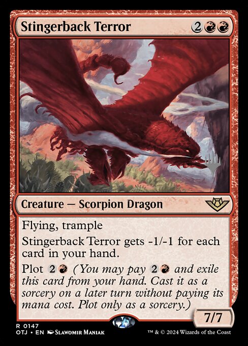 Stingerback Terror (POTJ 147p)