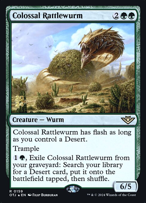 Colossal Rattlewurm (POTJ 159s)