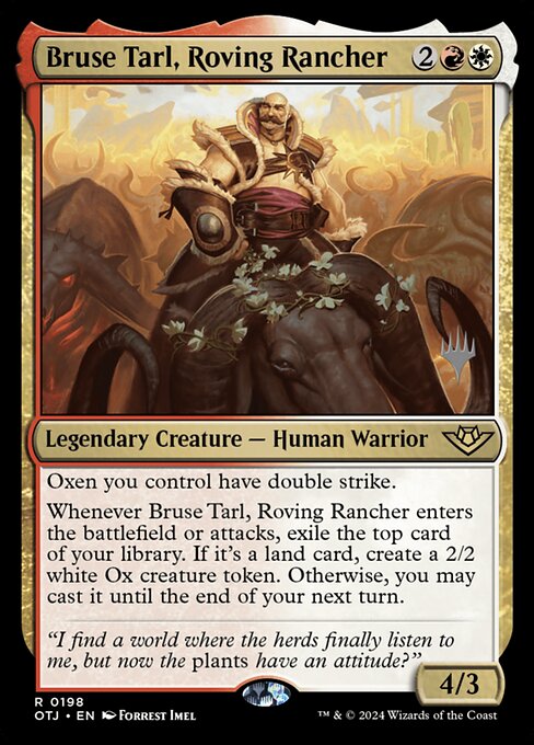 Bruse Tarl, Roving Rancher (POTJ 198p)