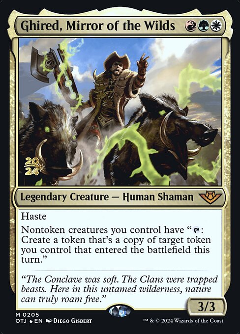 Ghired, Mirror of the Wilds (POTJ 205s)